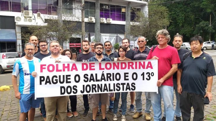 jornalistas da Folha de Londrina