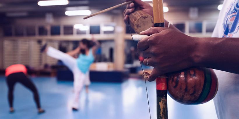 roda de capoeira em Maringá