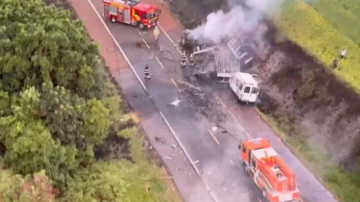 Rafael Paiola morre carbonizado em acidente na BR-369