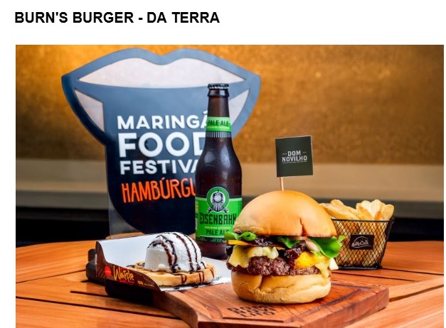 Maringá Food Festival tem a participação de 17 estabelecimentos nesta edção