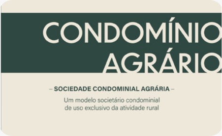 Livro explica o que é condomínio agrário