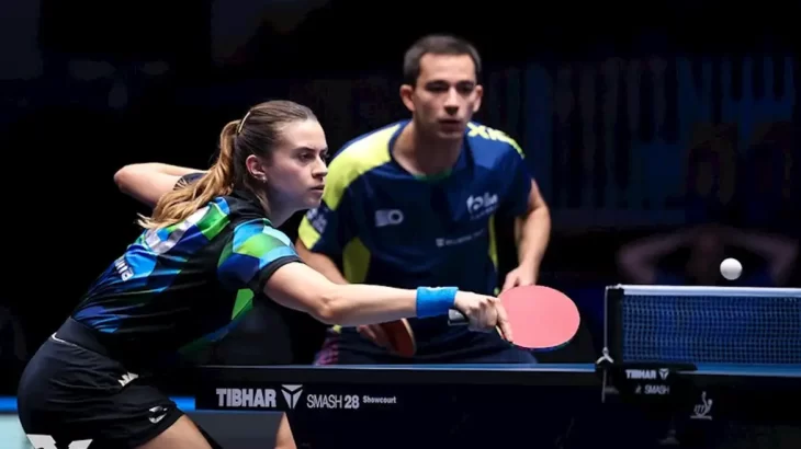 Huugo Calderano e Bruna Takahashi vão às quartas em torneio na Eslovênia