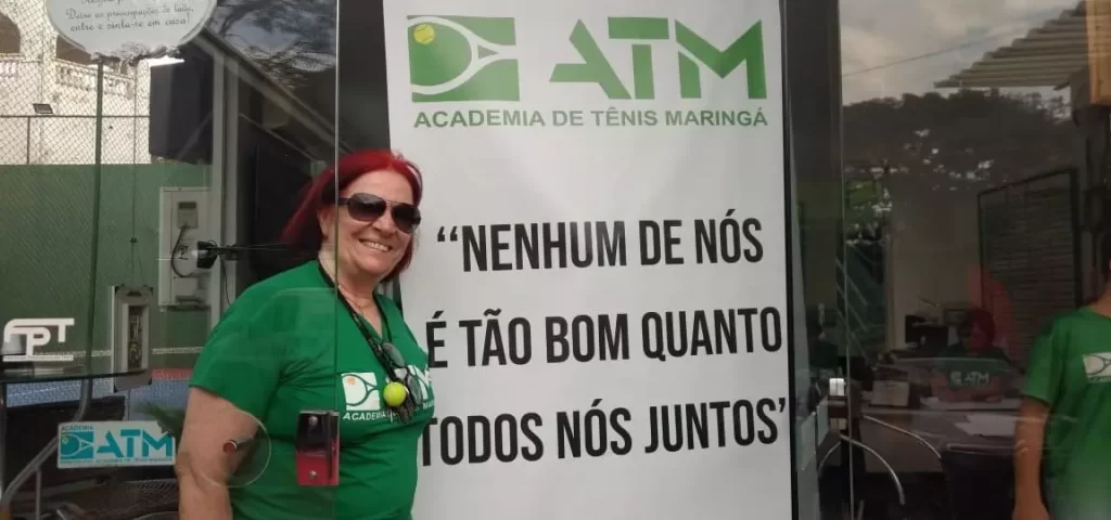 Loedelane Campos foi a criadora do Interclube, que hoje é o maior torneio de tênis do mundo