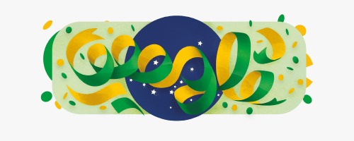 Doodle do Google destaca o 7 de setembro