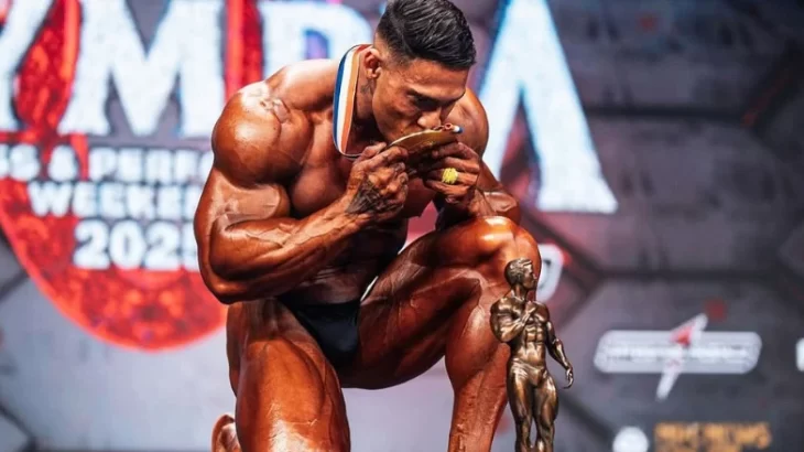 Ramon Dino é o primeiro brasileiro a vencer o Mr. Olympia, a Copa do Mundo do fisiculturismo