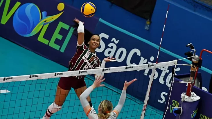 Fluminense bate o Tijuca e fica em 6º na Superliga