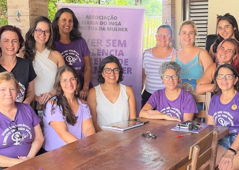 Ana Maria Tardelli assume a presidência da Ong Maria do Ingá - Direitos da Mulher