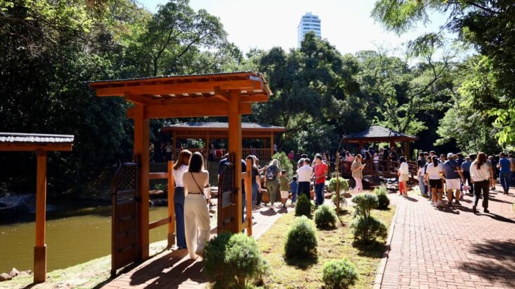 Jardim Imperial Japonês do Parque do Ingá é revitalizado às vésperas de completar 50 anos