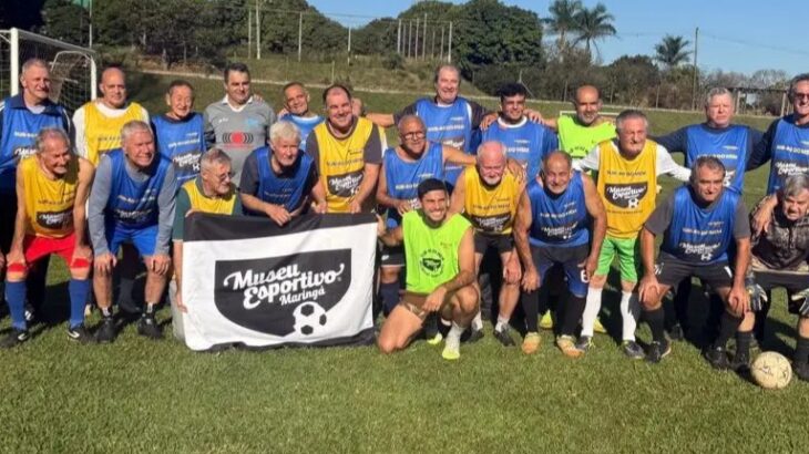 Campeão olímpico Thiago Braz participa de rachão com amigos em Maringá