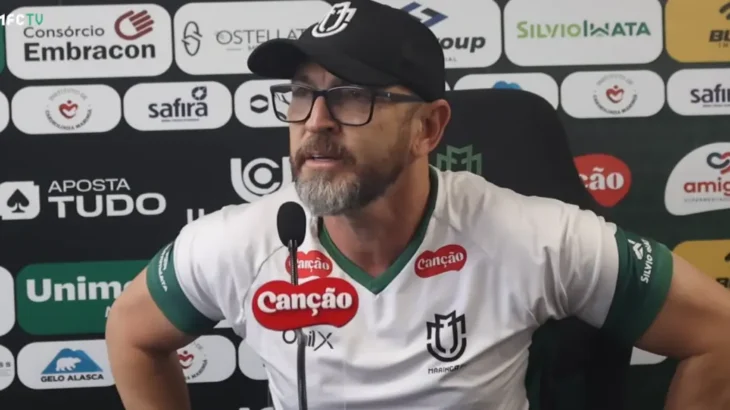 Moisés Egert demitido do comando técnico do Maringá FC após derrota em casa por 3 a 0 para o Amazonas