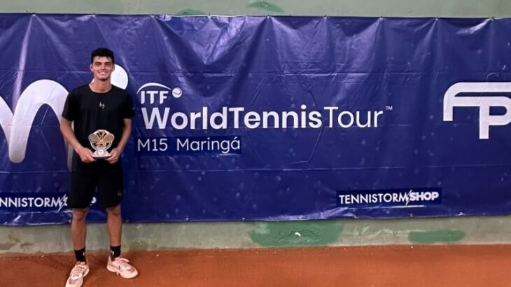 João Cunha da Silva vence a Pré-Qualy do World Tennis Tour Maringá
